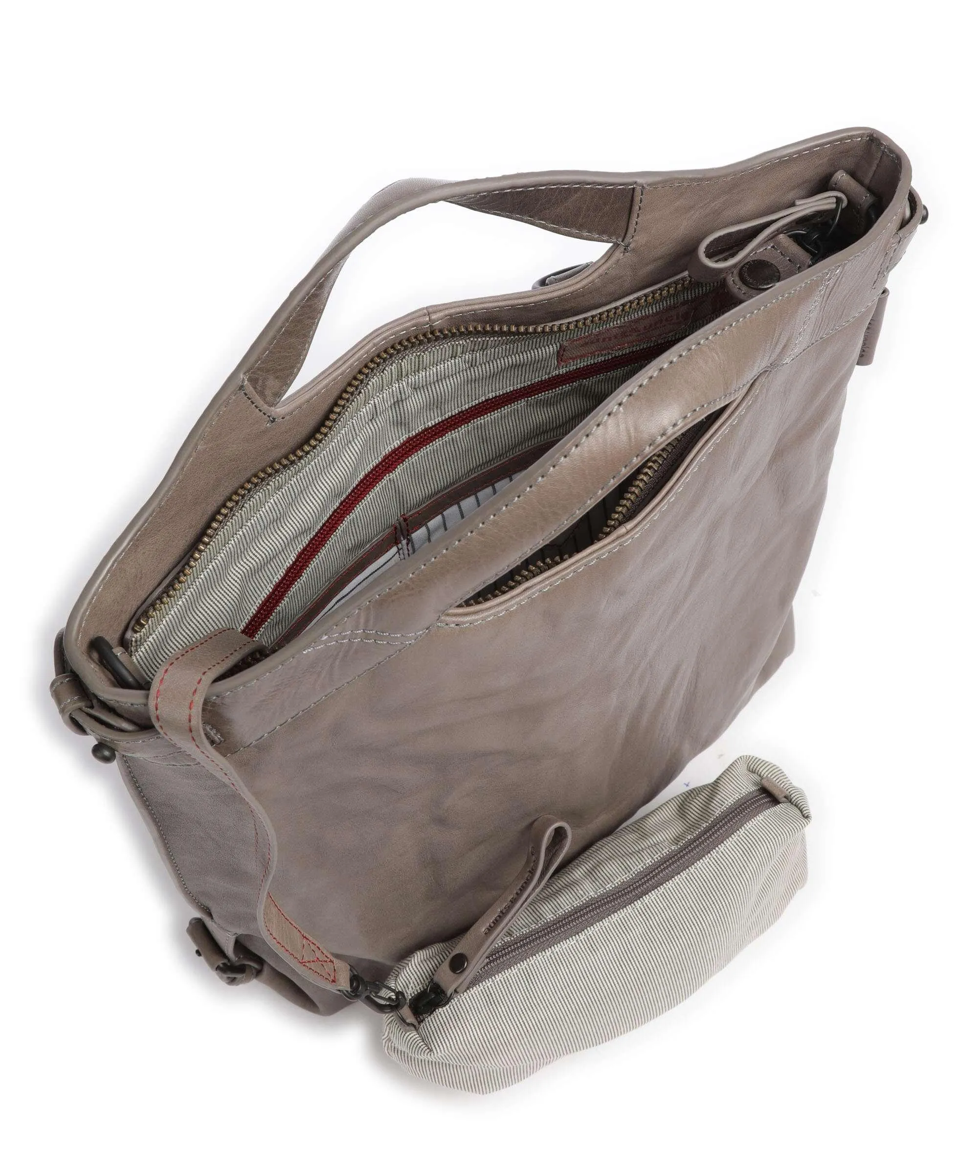  Aunts & Uncles Grandma's Luxury Club Mrs. Peach Crumble Borsa a zainetto pelle di vacchetta finemente grana taupe  