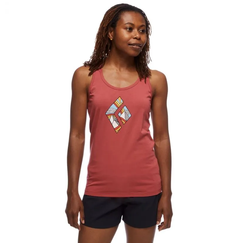 BD Black Diamond W Rainbow Diamond Tank canotta donna