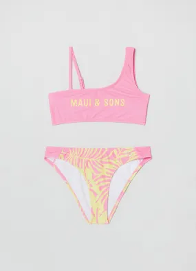 Bikini con stampa Maui and Sons