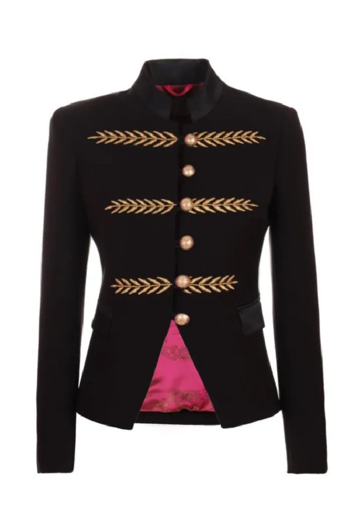 Blazer Donna con spighe dorate