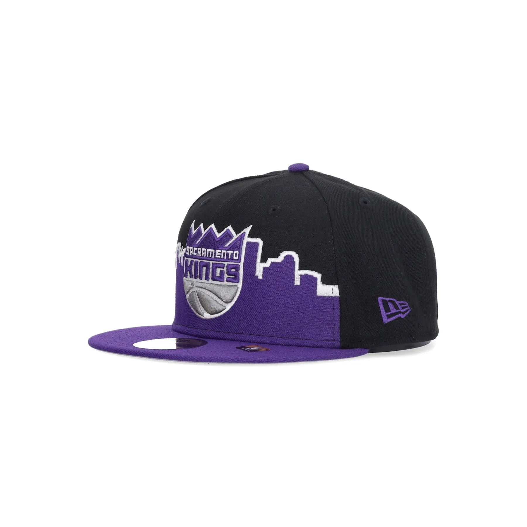 Cappellino Visiera Piatta Uomo Nba Tip Off 5950 Sackin Black/original Team Colors