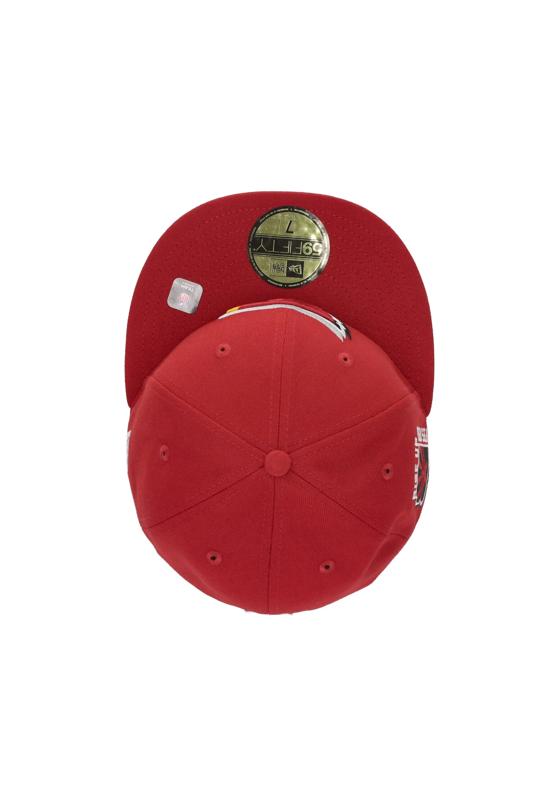 Cappellino Visiera Piatta Uomo Nfl Draft 2024 5950 Aricar Red