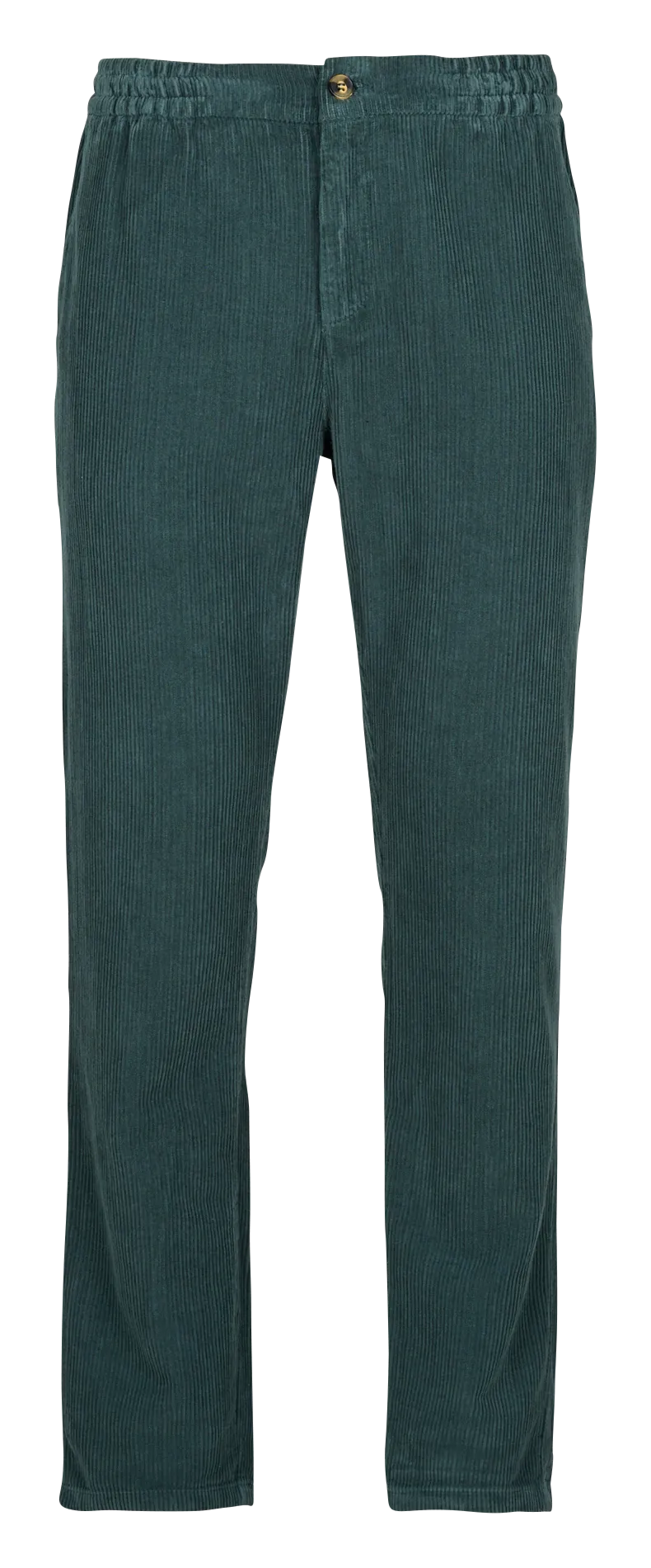  FAGUO   DREUILLE - Jeans dritti cropped in velluto a coste | Verde