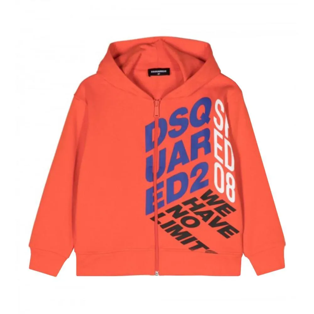  FELPA DSQUARED. ARANCIO 