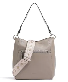  FredsBruder Sha Na Na Borsa hobo pelle granulata taupe  