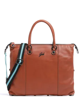  Gabs G3 Plus M Borsa a zainetto pelle di vitello grana marrone  