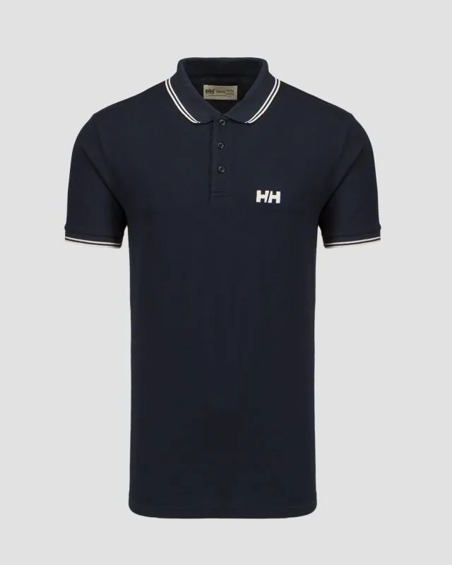 Granatowe polo męskie Helly Hansen Genova Polo 34297-597