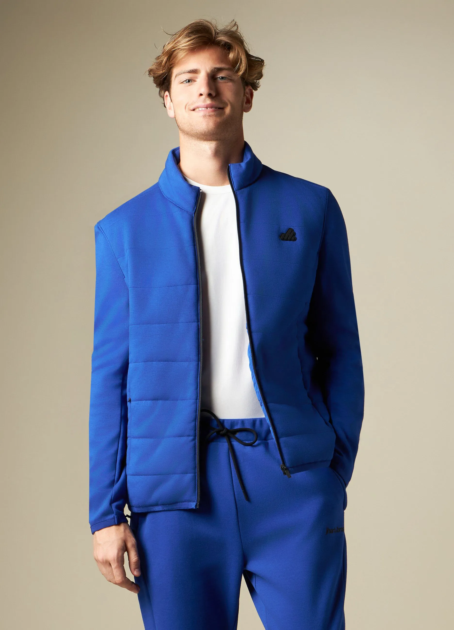 HOLISTIC  Felpa fitness full zip uomo