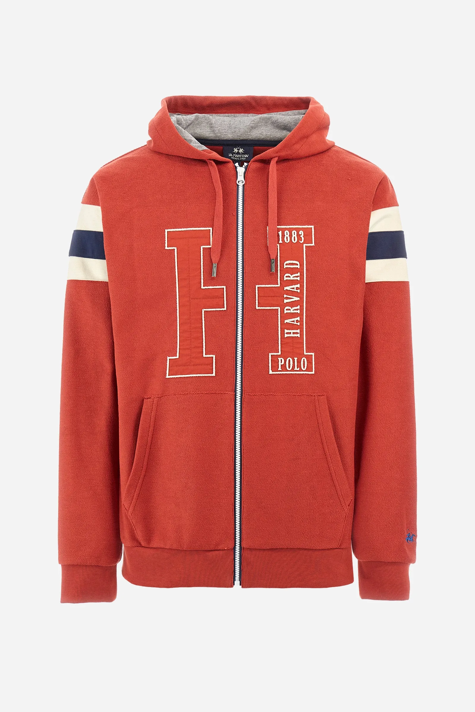 Hoodie in knitted fabric - Yegor