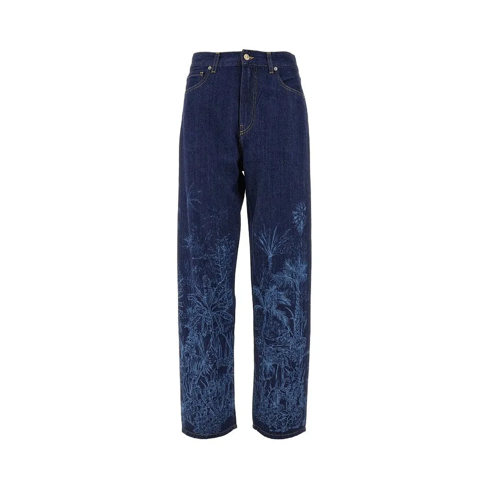 Jeans 'Jungle Toile De Jouy'