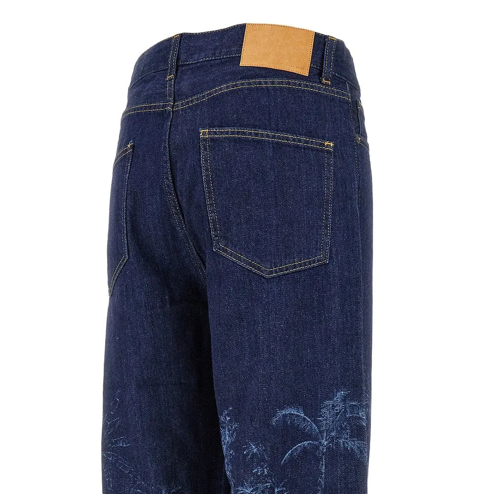 Jeans 'Jungle Toile De Jouy'