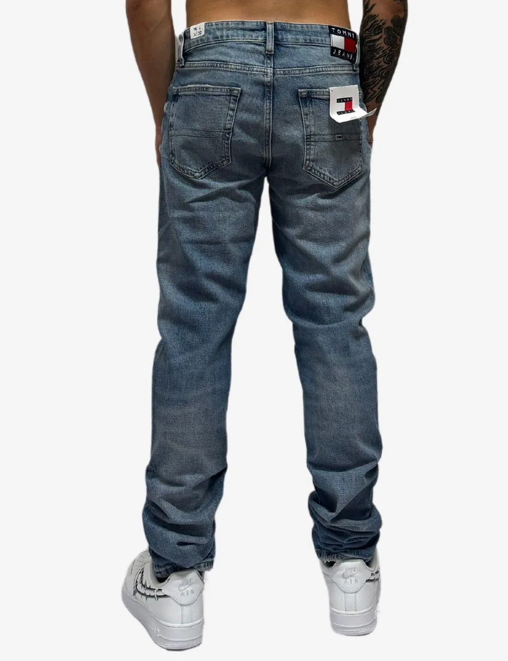 Jeans Tommy Jeans tapered denim medio uomo