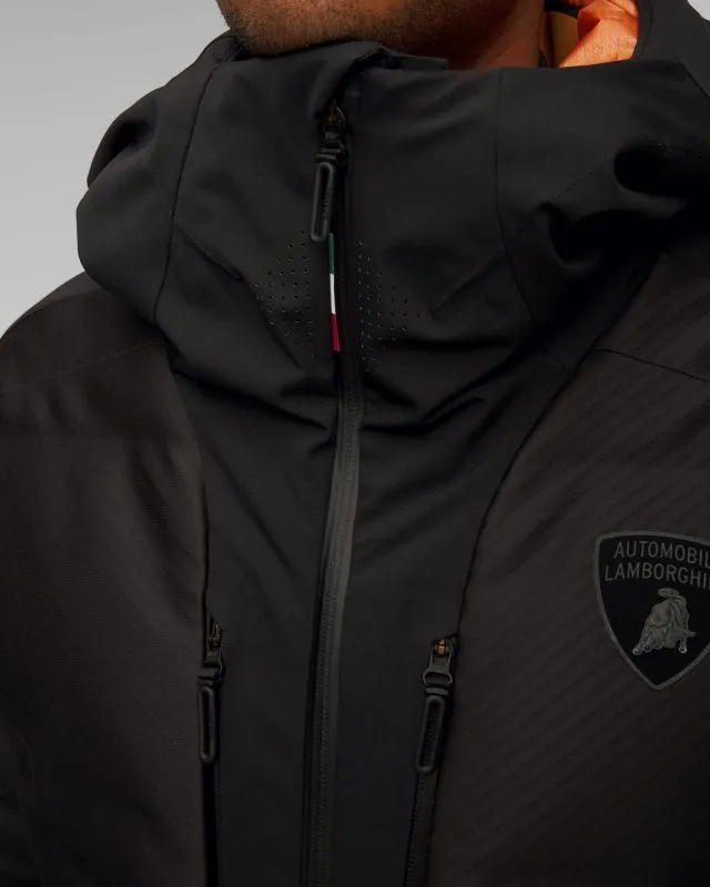 Kurtka hybrydowa męska Descente x Lamborghini S.i.O x Schematech Sky Hybird Jacket LAM44-001-blk