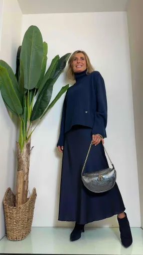 LALTERNATIVASTYLE - 2494637 - MARSUPIO PELLE CON ANELLI E DOPPIA TRACOLLA