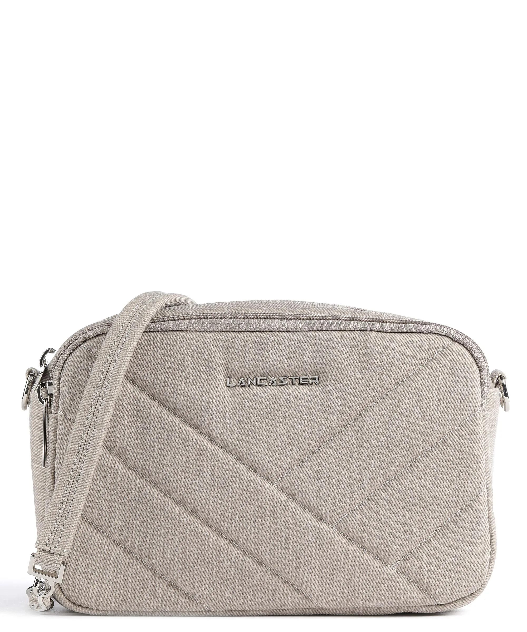  Lancaster Jeans Matelassé Borsa a tracolla cotone beige  