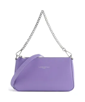  Lancaster Suave Even Borsa a spalla pelle di vacchetta liscia viola  