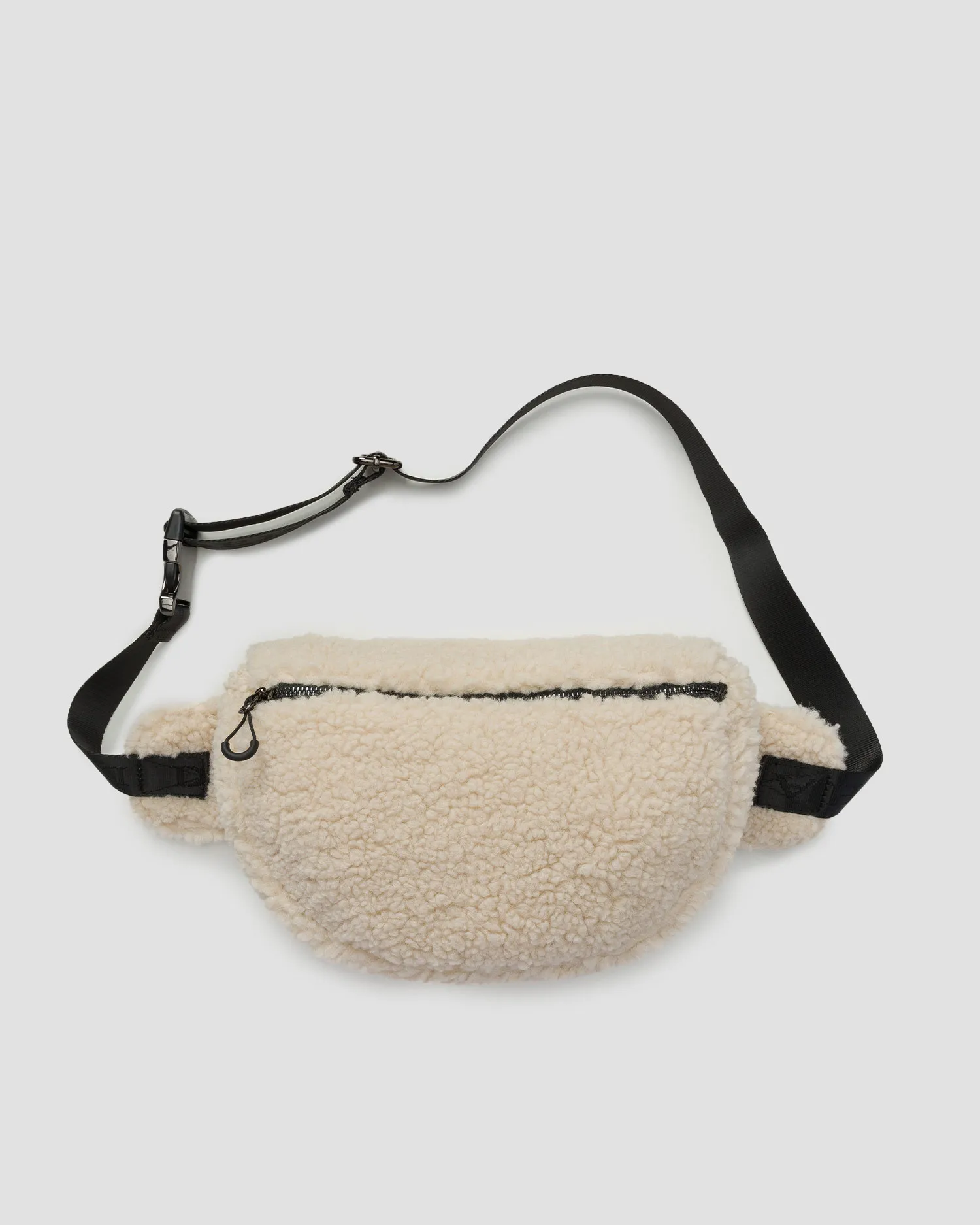 Marsupio in peluche da donna Deha crema D12953-26005
