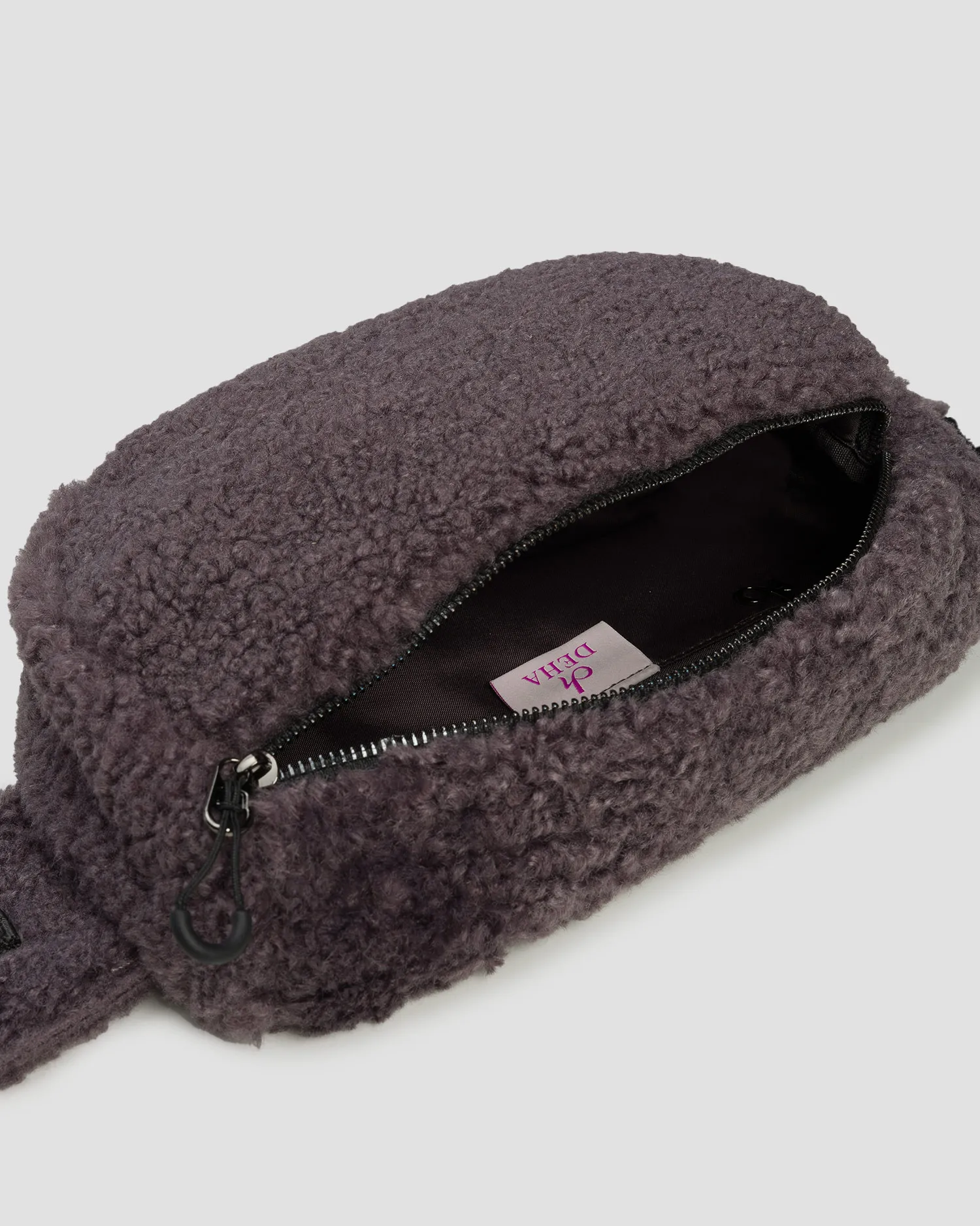 Marsupio in peluche da donna Deha marrone D12953-26022