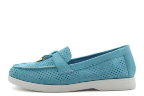 Mocassini Donna colore Blu