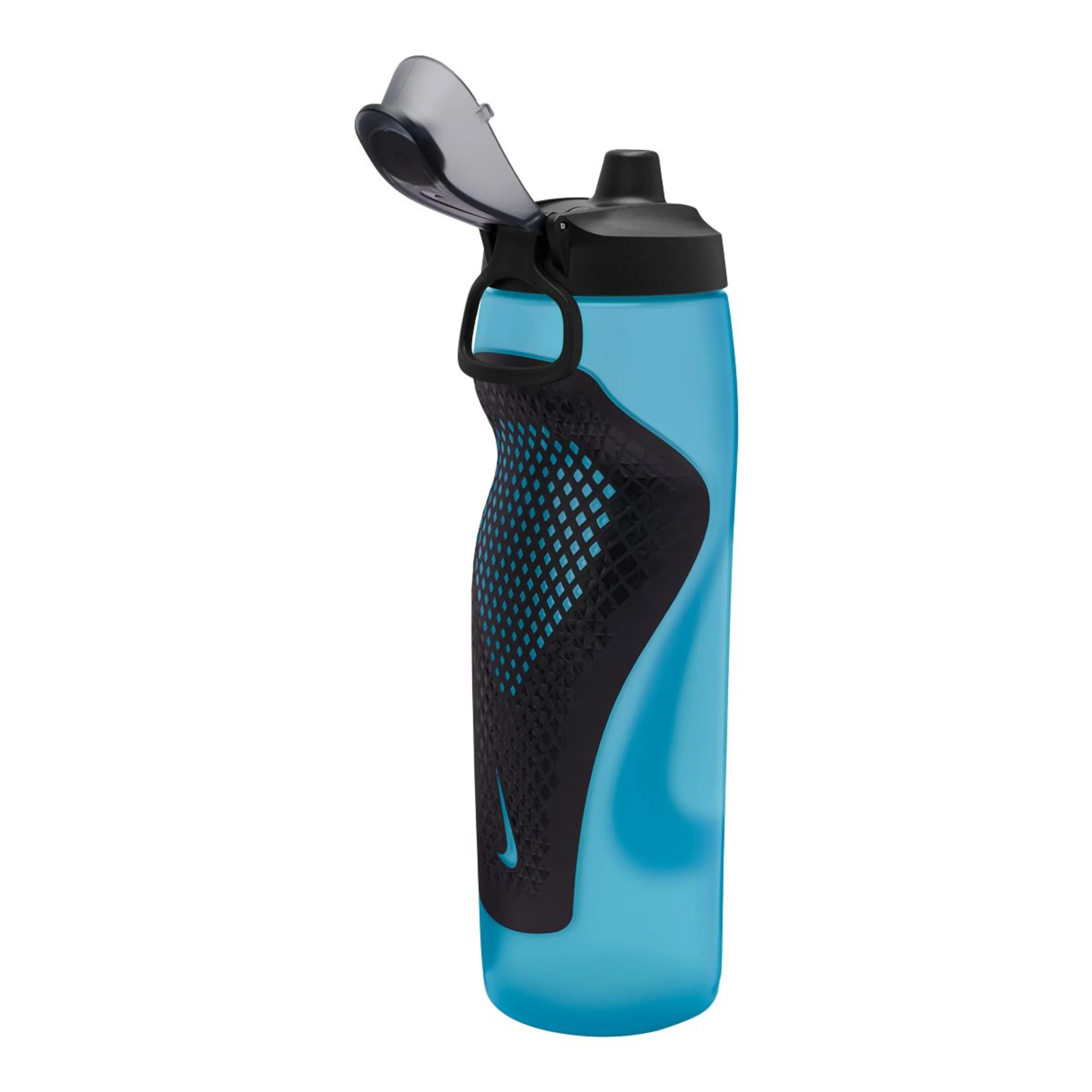 Nike Refuel Bottle Locking Lid 24 OZ Borraccia Bottiglia 700 ml BPA Free Baltic Blue
