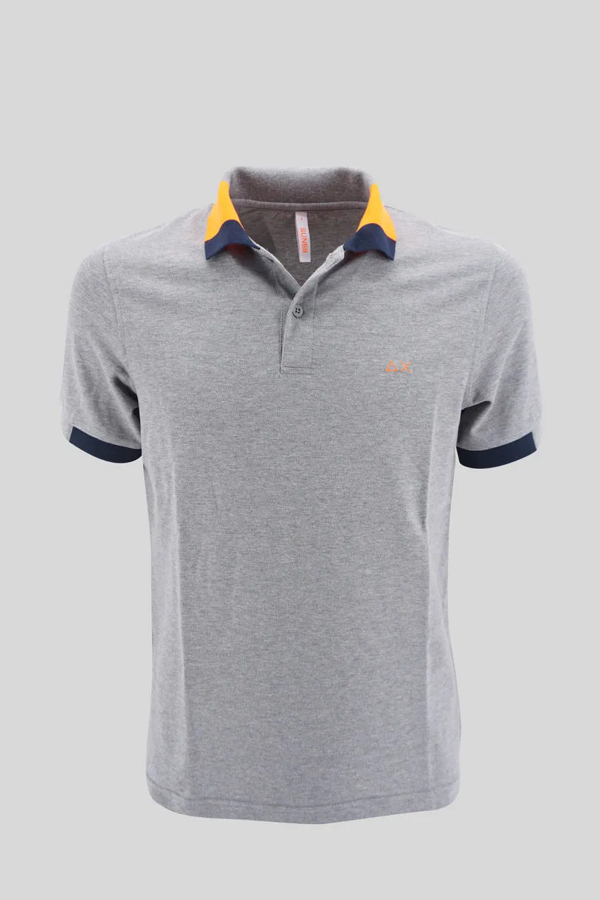 Polo Fluo Multicolor / Grigio