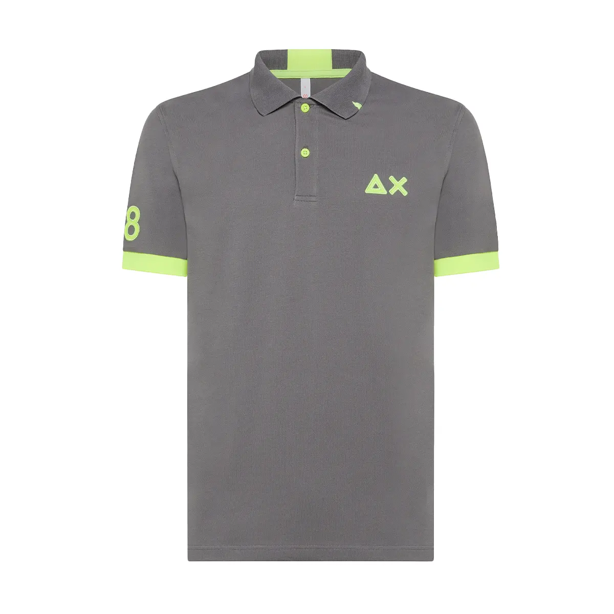 Polo Sun68 Patch Fluo