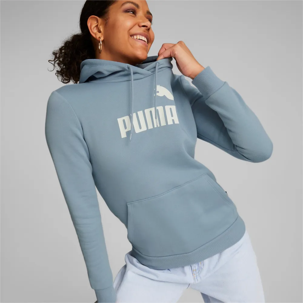 PUMA ESSENTIALS LOGO HOODIE FL W