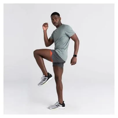 Saxx Hightail Run 5in Grey 2-in-1 Shorts