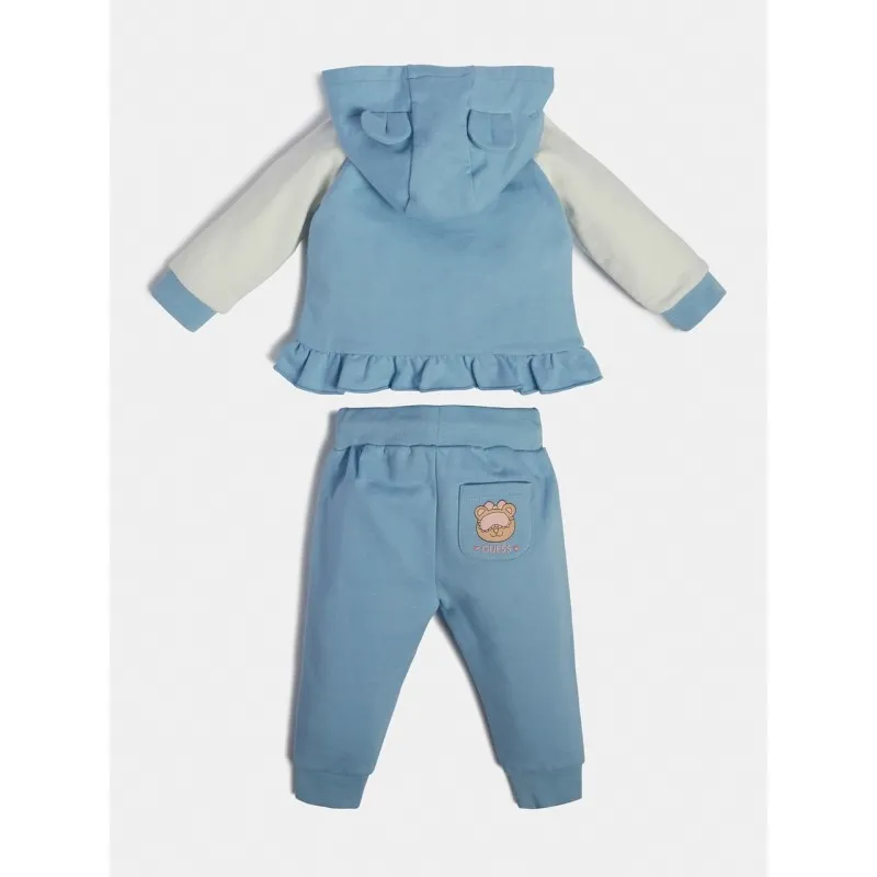 SET HOODED ACTIVE TOP+PANTS PER BAMBINI GUESS