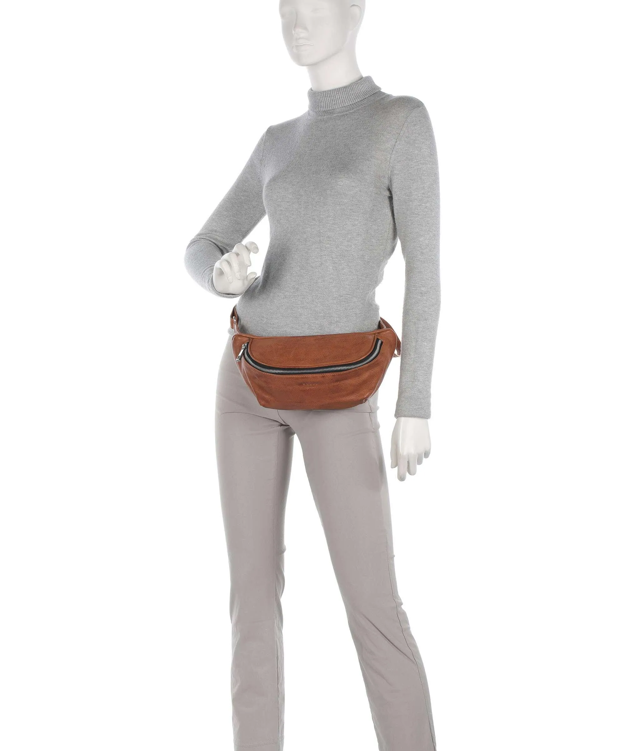  Still Nordic Anouk Anouk Marsupio pelle granulata cognac  