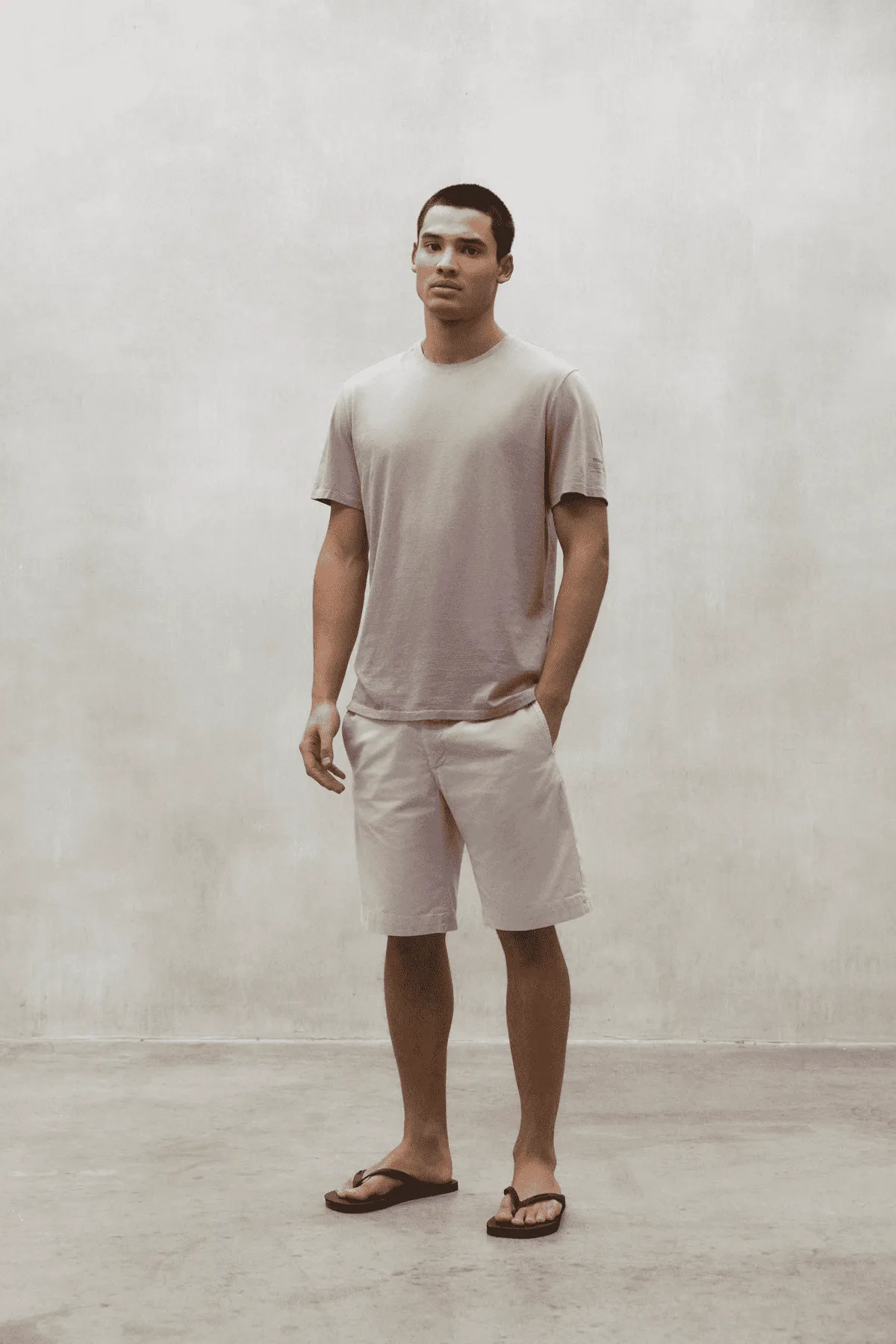 T-SHIRT A MANICA CORTA UNISEX ECOALF SURFINALF T-LIGHT MAUVE MCUGATSS 097