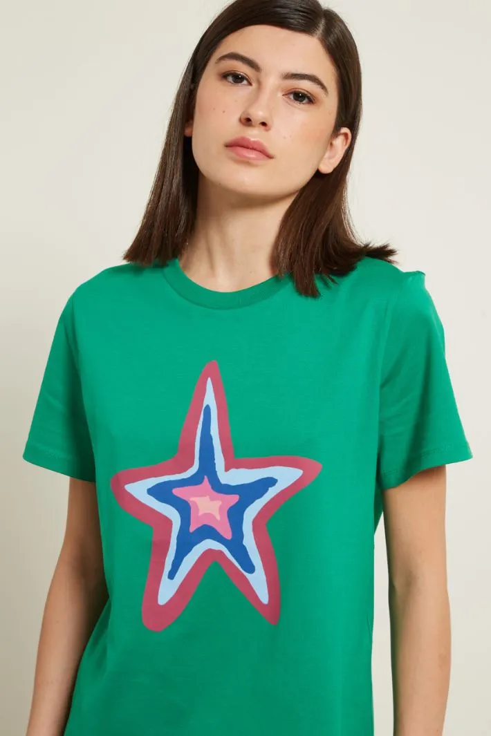 T-shirt con stampa