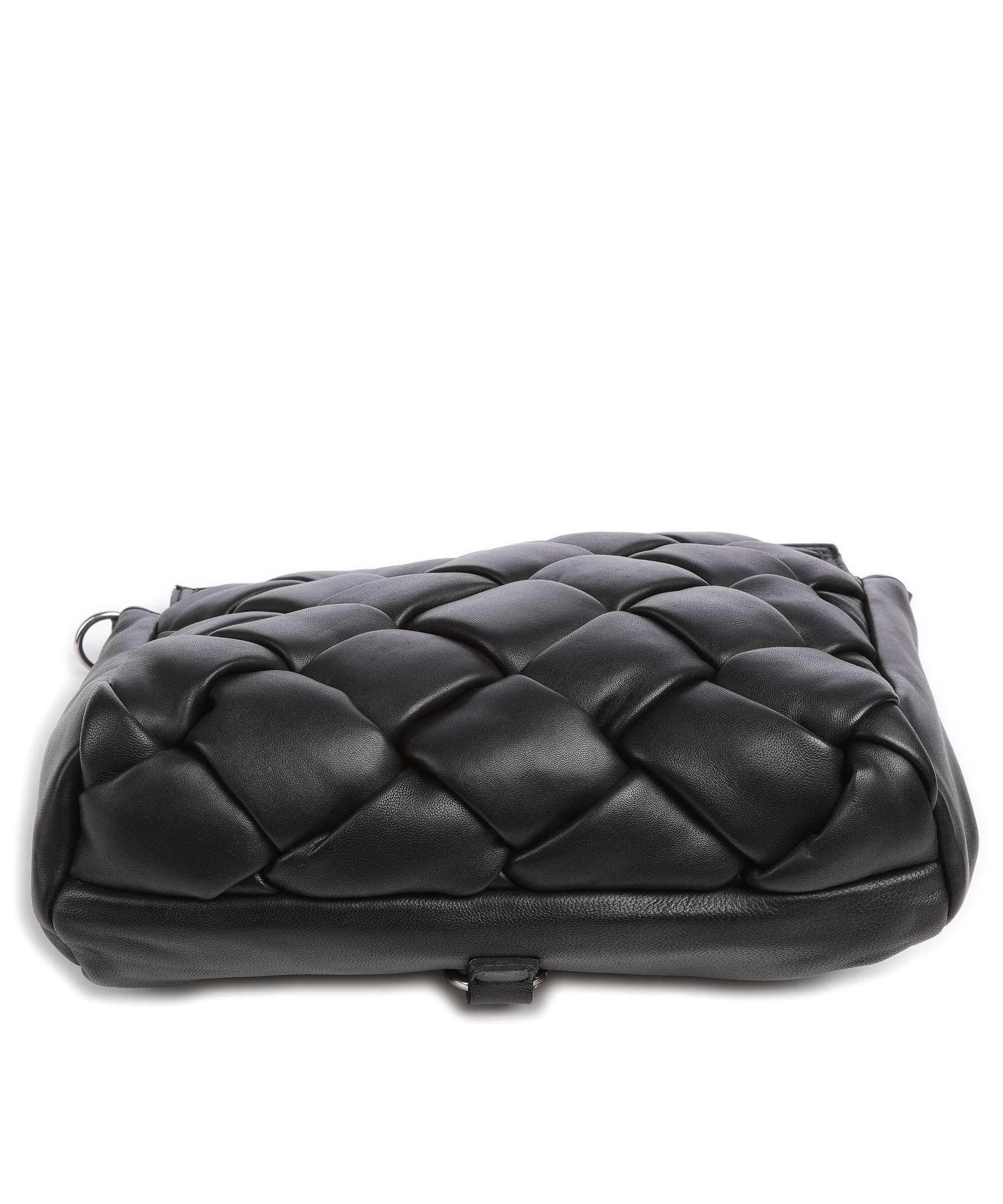  Taschendieb Wien Elisabethstrasse 5 Borsa a zainetto pelle di vacchetta finemente grana nero  