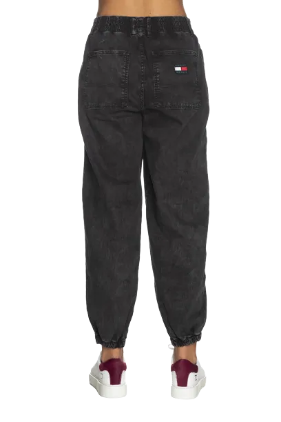 TOMMY JEANS MOM JOGGER DENIM JEANS DA DONNA DW0DW13582BDS