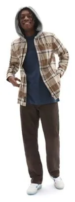 Vans Lopes Brown Hooded Shirt