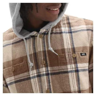 Vans Lopes Brown Hooded Shirt