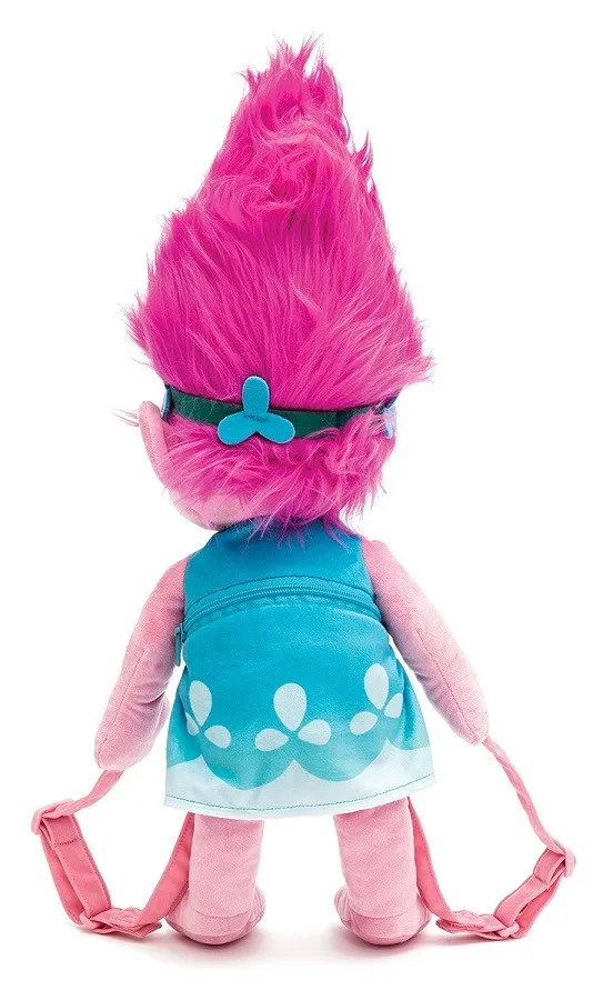 Zainetto In Peluche Trolls Poppy 3d Con Tracolla Regolabile PS 02978